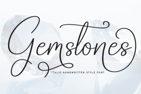 Discover the Gemstones Font: A Touch of Magic for Your Designs