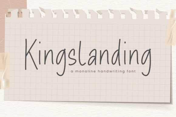 Discovering the Warmth of the Kingslanding Handwritten Font