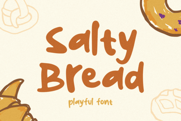 Salty Bread: A Handwritten Font for Classic & Boho Designs